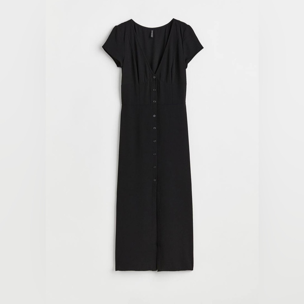Plus size dress button down front dress